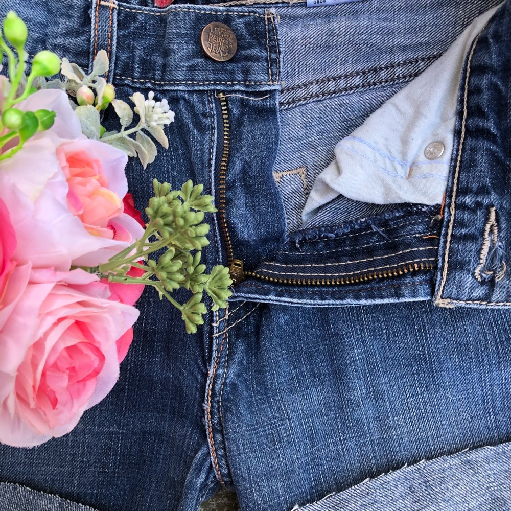 Levi’s 527 Girls High Waisted Jean Shorts